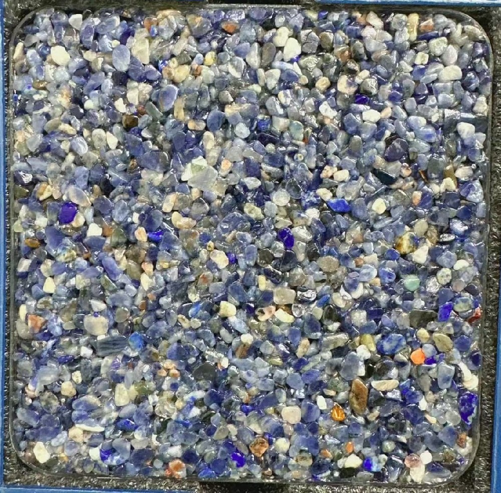 靛蓝彩岩砾 | Indigo Colorful Rock Gravel