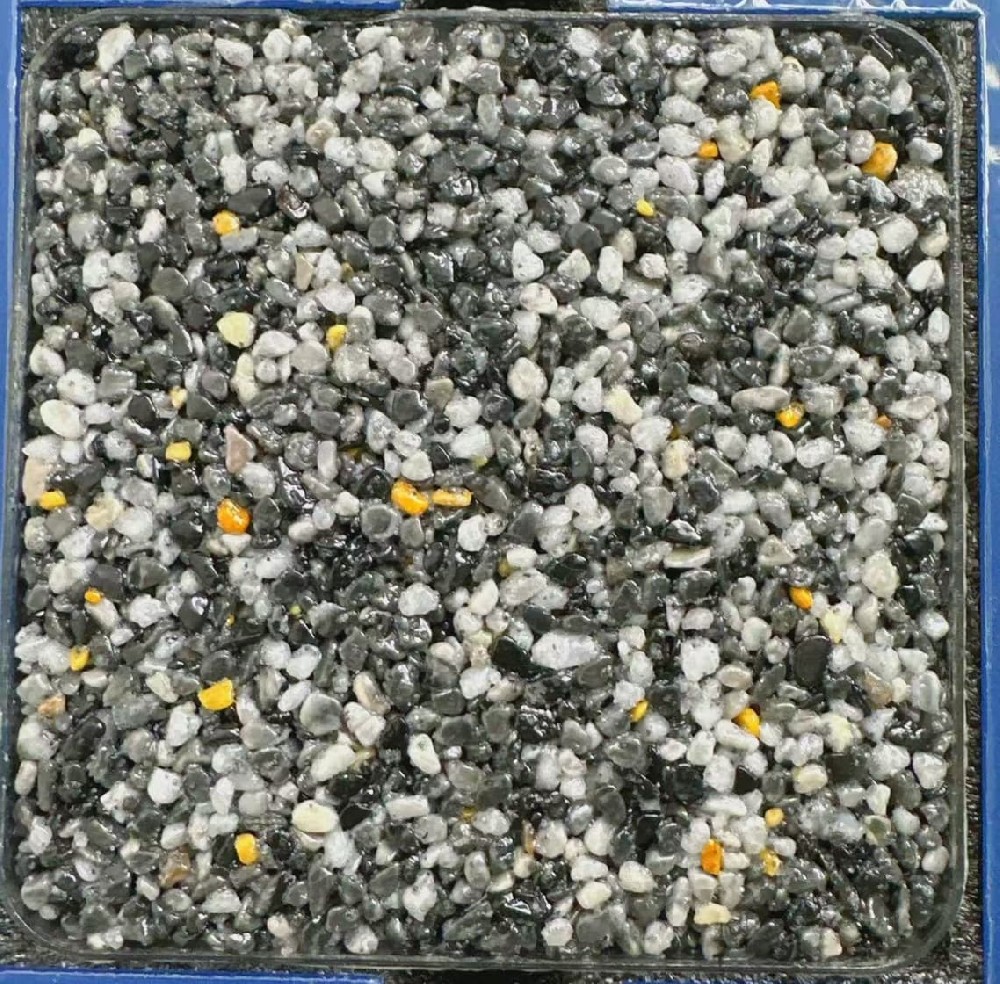 灰金融雪砾 | Grey & Gold Snow Gravel
