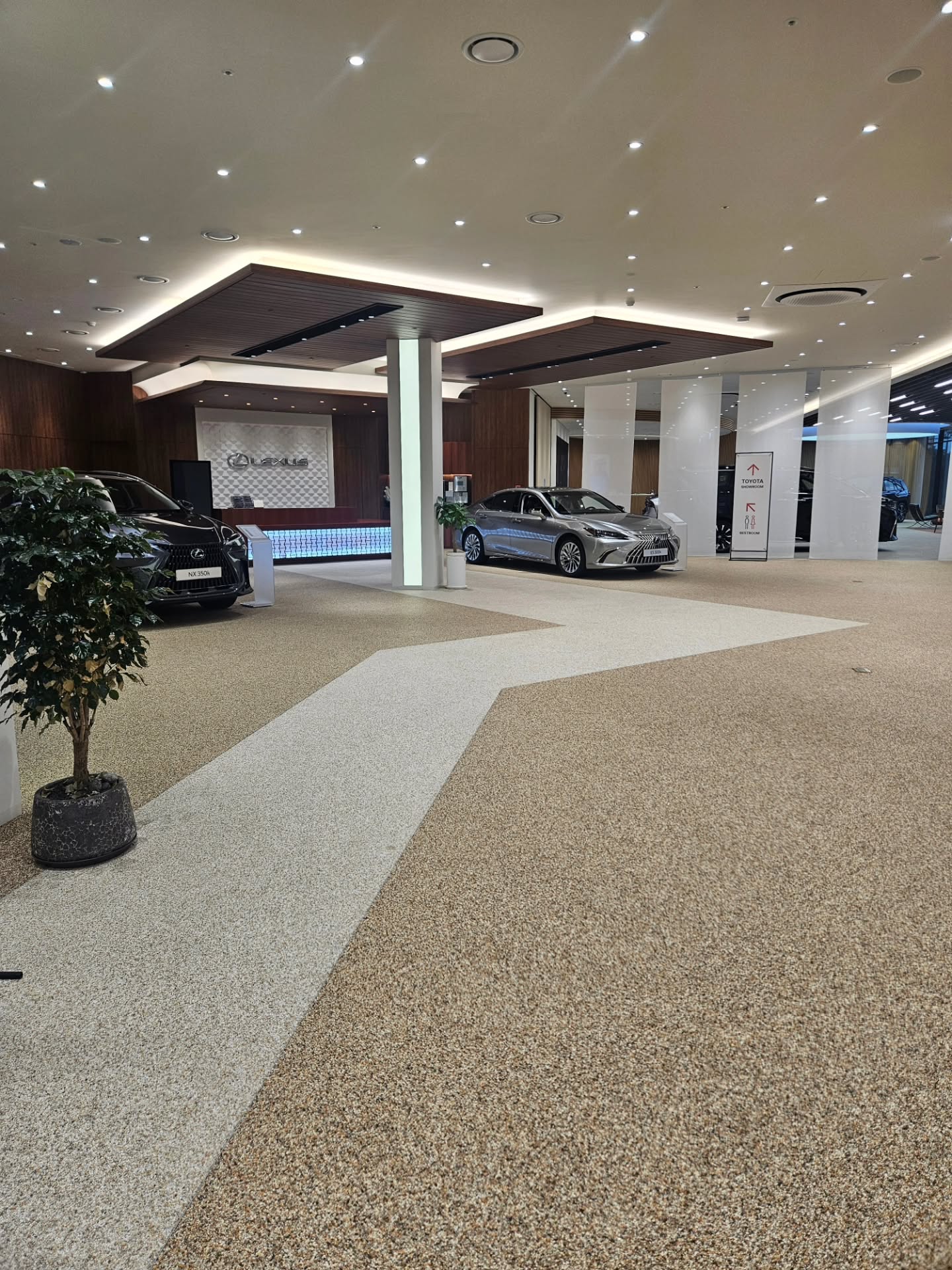 美蒂石丰田 & 雷克萨斯豪华汽车展厅地坪案例 | Meidis Resin Binder Toyota & Lexus Showroom Floor Case - 套装图