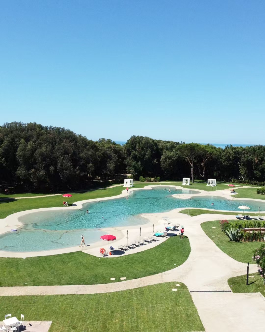 美蒂石滨海度假泳池原生砾石露台 | Meidis Luxury Coastal Resort Organic Aggregate Pool Deck - 套装图