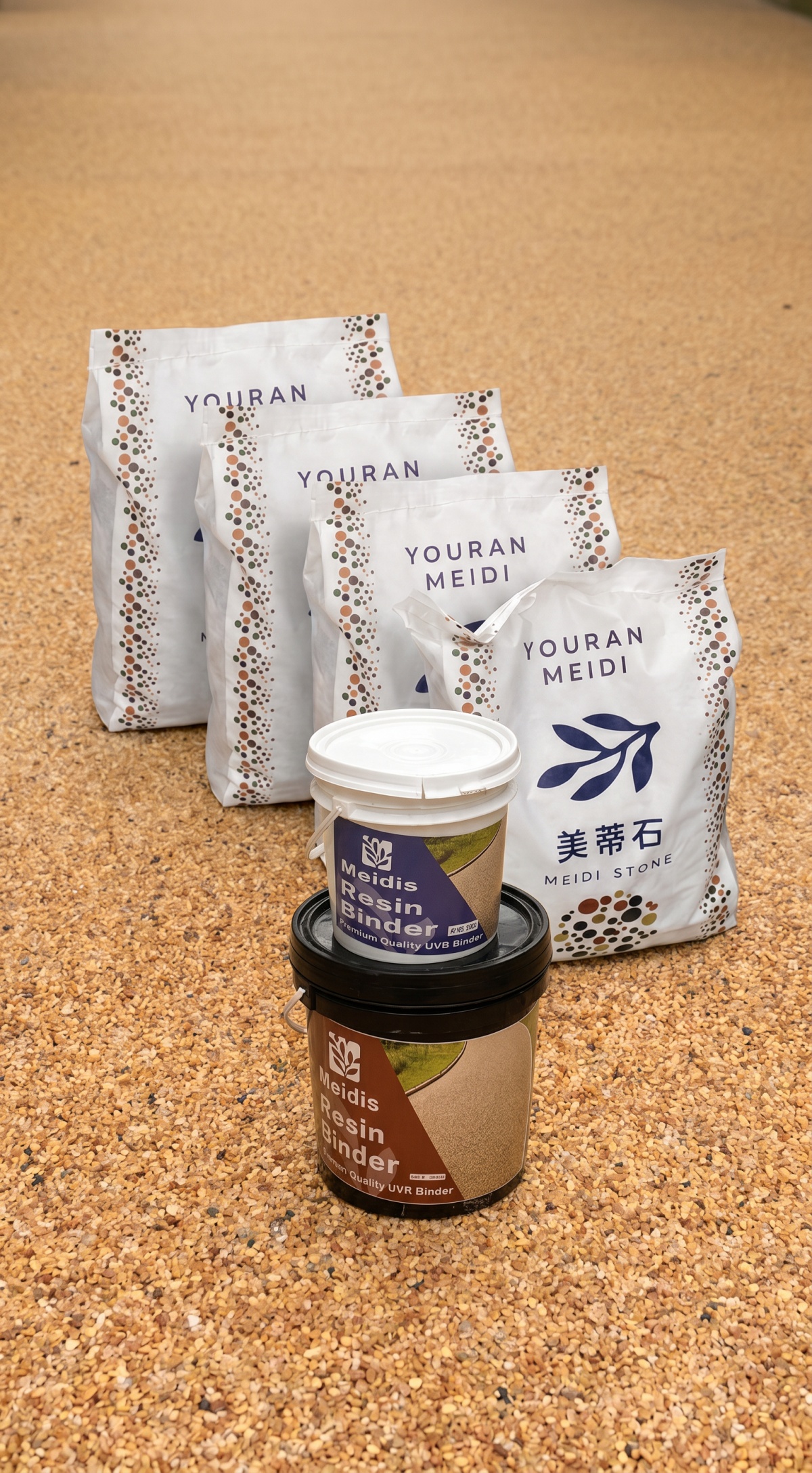 4 x 25kg大理石骨料 - 套装图
